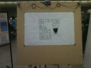Drawbot does a QR code