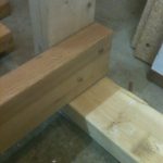 Cube frame corner