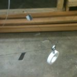 Hung on three threads