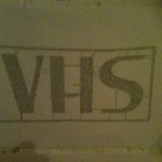 Drawbot at VHS SHHH 23, VHS logo