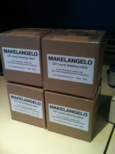 Makelangelo, boxed