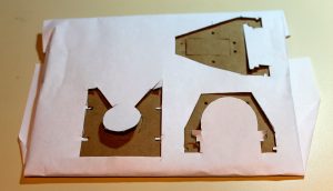 cardboard prototype working