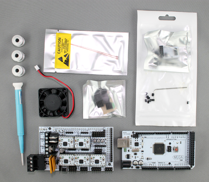 RAMPS 1.4 electronics package