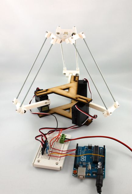 3 arm delta robot v2